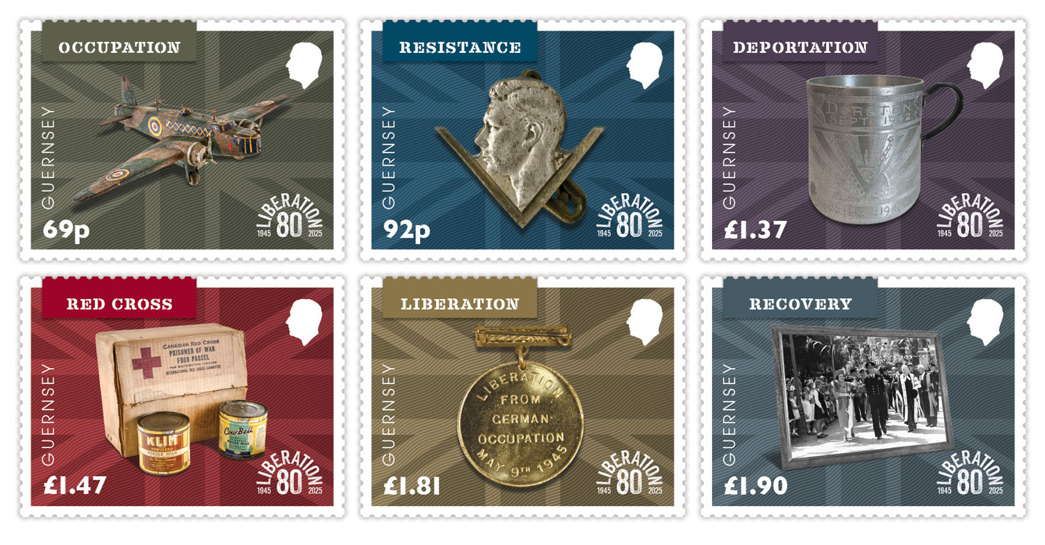 Set of 6 Stamps